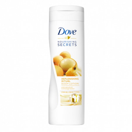 Lotion corporelle Nourishing SECRETS DOVE 400ml et 250 ml