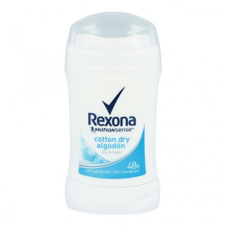 DEODORANT STICK REXONA  Cotton Dry algodon anti-transpirant 48h