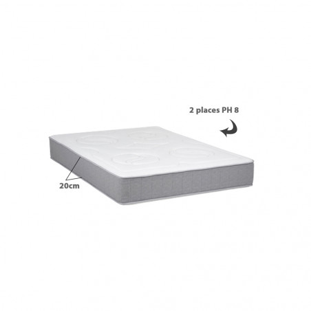 copy of Matelas Orthopédique brodé 3 places 20cm