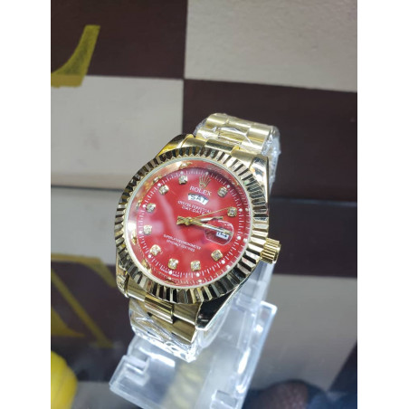 Montre Femme Rolex Interieur Rouge