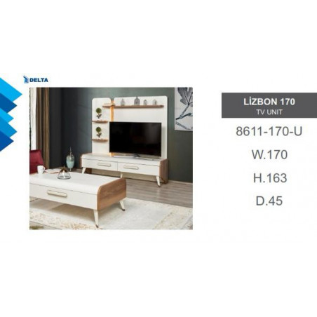 Lizbon TV Wall Unit 8611-170-U