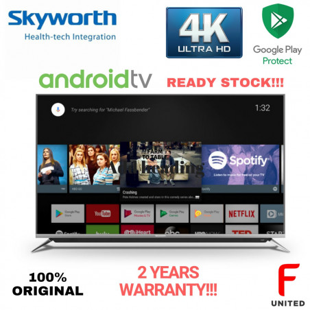 SKYWORTH 4K 55" SMART  TV 4K Garantie 6 mois