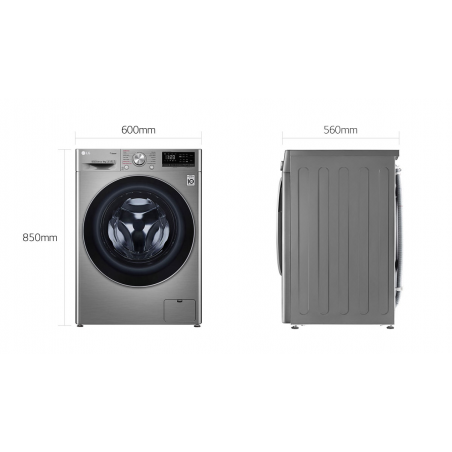 Machine à laver LG - F4V5VYP2T - 9 Kg - Garantie 24 mois