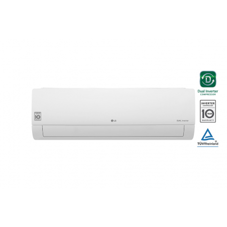 Climatiseur LG INVENTER DUALCOOL S4- Q12JA3QC- 1.5CV - 10 ans de garantie