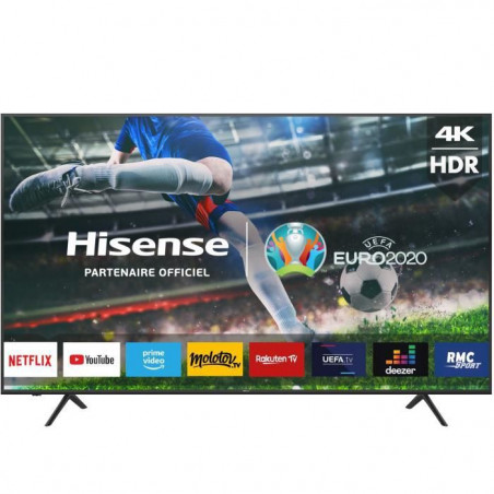 Hisense TV 4K | Smart TV 55 pouces garantie 24 mois