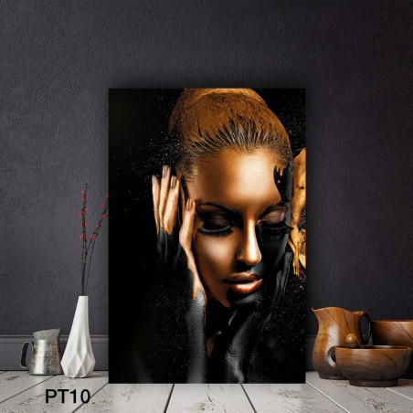 Tableau en Toile 3D Portrait PT10 dimension normale 60X90