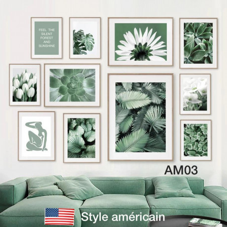 AM03 - Tableau américain de décoration