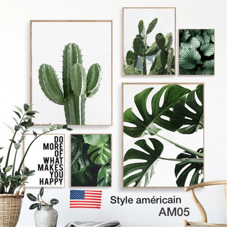 AM05 - Tableau américain de décoration