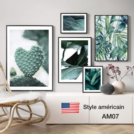 AM07 - Tableau américain de décoration