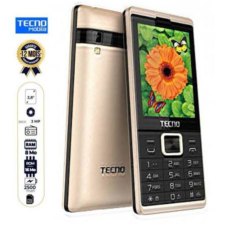 Tecno F1 - Dual SIM- 512 Mo de RAM