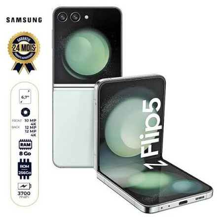 SAMSUNG Galaxy Z Flip5 - 256+ 8 GB - 3700mAh - 24 mois