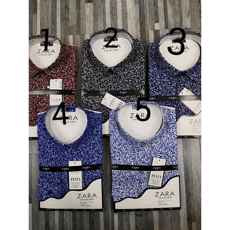 Chemise Zara 100 Coton
