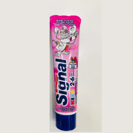 DENTIFRICE POUR ENFANT 2-6 ans SIGNAL  A la fraise  D CW